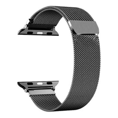 Pulseira de metal milanesa para Apple Watch, relógio inteligente, IWO x8 Max, 3 - comprar online