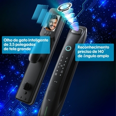 Novo 3d biométrico impressão digital fechadura da porta de segurança senha in - Multimarcas
