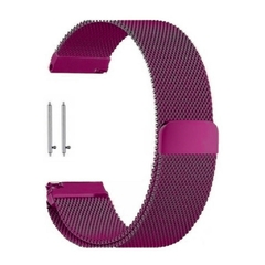 Pulseira de metal milanesa para Apple Watch, relógio inteligente, IWO x8 Max, 3 - comprar online