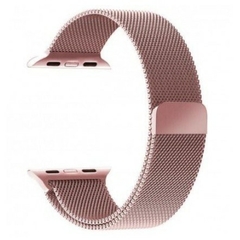 Pulseira de metal milanesa para Apple Watch, relógio inteligente, IWO x8 Max, 3 - Multimarcas
