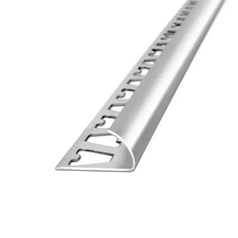Guardacanto Arco Cromo Brillante 6mm x 10mm x 2,5m - comprar online