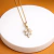 CONJUNTO BR/CL CACHO ZIRCÔNIAS STRASS 1MM 46CM - comprar online