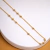 COLAR GRUMET BOLINHAS LISAS 2MM 50CM - comprar online