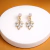 CONJUNTO BR/CL CACHO ZIRCÔNIAS STRASS 1MM 46CM na internet