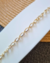 PULSEIRA ELOS TORTOS DIAMANTADOS 21CM