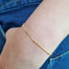 PULSEIRA BOLINHAS LISAS PQ 22CM