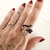 Anel Curvas Esmaltado - comprar online