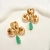 Brinco Flor Orquídea com Gota - comprar online