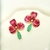 Brinco Flor Orquídea com Gota - Rafaela Viviani Semijoias