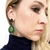 Maxi Brinco Verde Esmeralda - comprar online