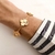 Pulseira 5 Trevos Banho Ouro 18k