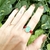 Anel Esmaltado Turmalina Oval