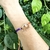 Pulseira Olho Grego Alongado com Zircônias