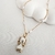 Colar de Pérolas Banhado a Ouro 18k do Tipo Choker