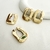 Brinco Argola Banhada a ouro18k