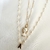 Colar de Pérolas Banhado a Ouro 18k do Tipo Choker na internet