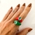 Anel Esmaltado Duplo