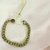 Pulseira Trançada Fio de Seda