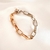 Pulseira Elos Retangulares Duo