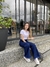 Calça wide leg estonada - loja online