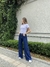 Calça wide leg estonada - Stunning Denim