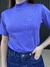 Imagem do T-shirt roxa gola alta