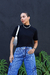 Calça cargo jeans na internet