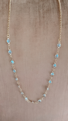 Colar Veneziana Zircônia 45cm