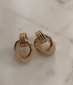 Brinco Argola Dupla Trabalhado