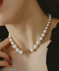 Colar de pérola inspiração Dior - comprar online
