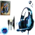 EACH G2000 Computer Stereo Gaming Headphones Best casque Deep Bass Game Earphone Headset with Mic LED Light for PC Gamer - loja online