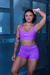 Top Nadador - Roxo - Air Squat