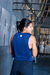 Cropped Crossfit - Azul Marinho - Air Squat