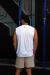Regata Machão Minimalista - Branca - Air Squat