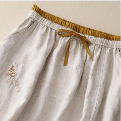 Faldas de lino para mujer, estilo bohemio - Dulce Sensación