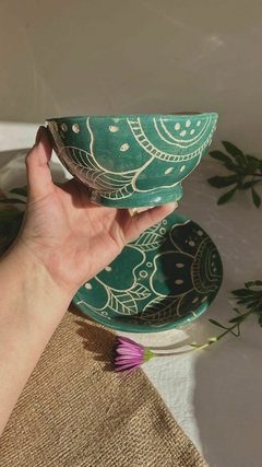 Set Green Bowls