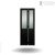 PORTA CAMARÃO DE LAMBRIL C/VIDRO - PRETO - L - 25 - comprar online