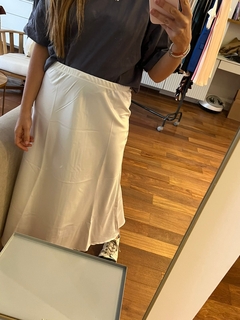 FALDA SEDITA BLANCA