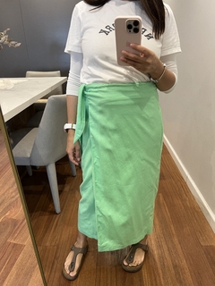 FALDA MIJAL VERDE - comprar online