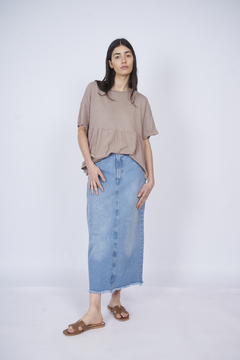 FALDA DE JEAN MARCELA - tienda online