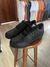 Tênis Couro Sintético Preto Sola Preto Lejon