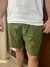 Short Linho Básico Verde Musgo GM