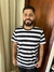 T-Shirt Branco/Preto Boske