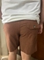 Short Linho Básico Marrom Boske - comprar online