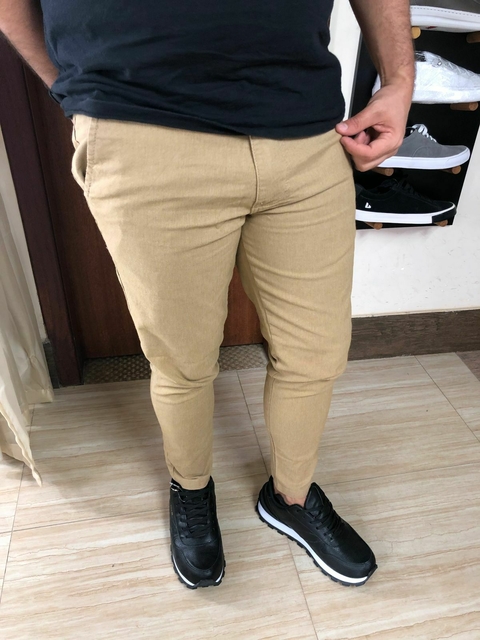 Calça Casual Cropped Caramelo Rox