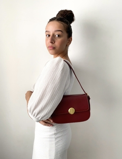 Bolsa Feminina - Fernanda- Vinho - loja online