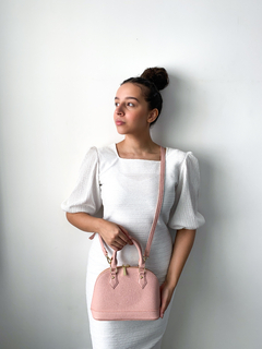 Imagem do Bolsa Feminina estruturada - Juliana- Rosa