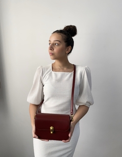 Bolsa Feminina - Bruna- Vinho - comprar online