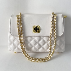 Bolsa Feminina estruturada matelassê - Jade - Of White