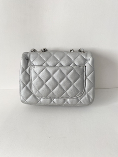 Bolsa Feminina estruturada matelassê - Bella - Prata na internet